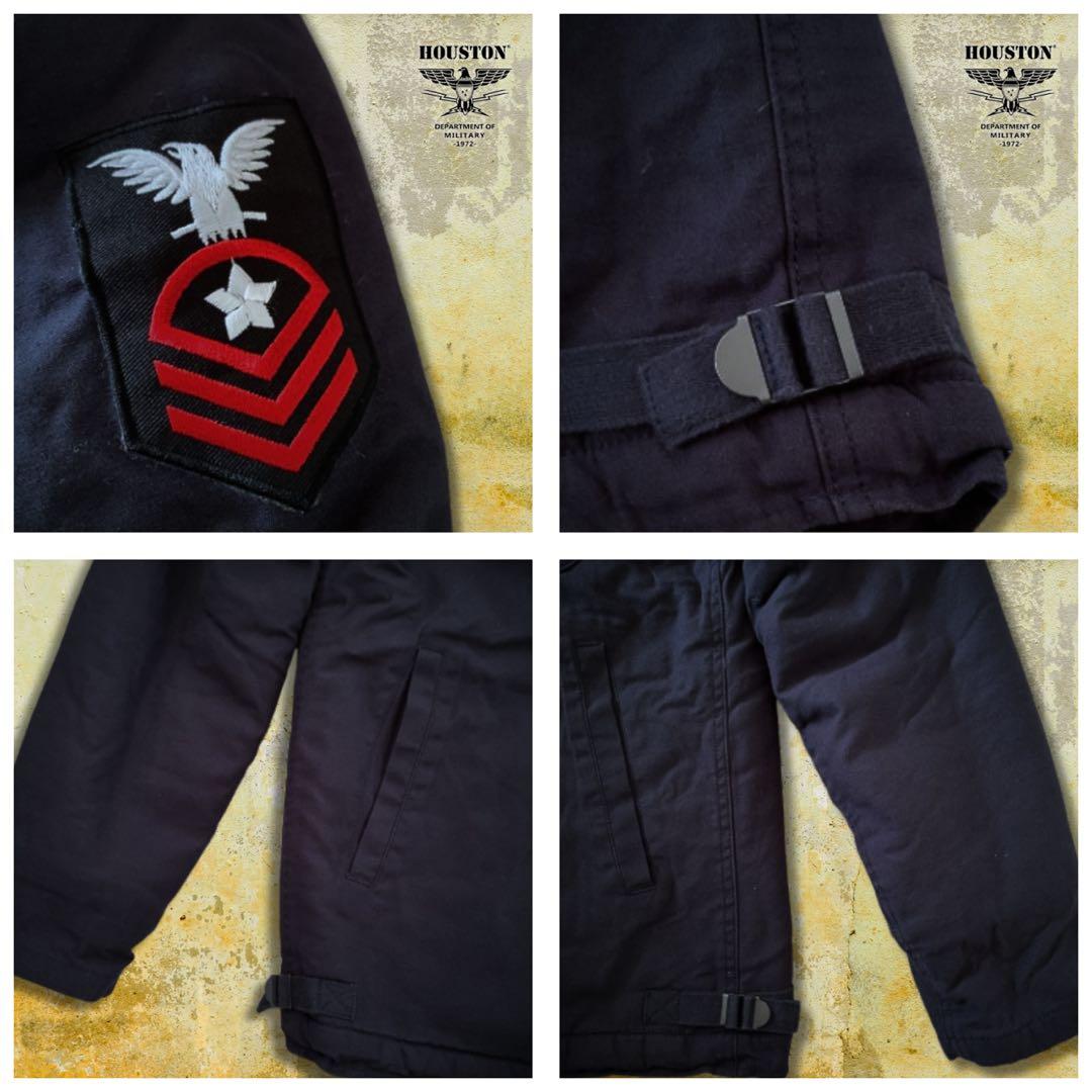 『人気cool◎』HOUSTON(ヒューストン)USN A-2デッキジャケット