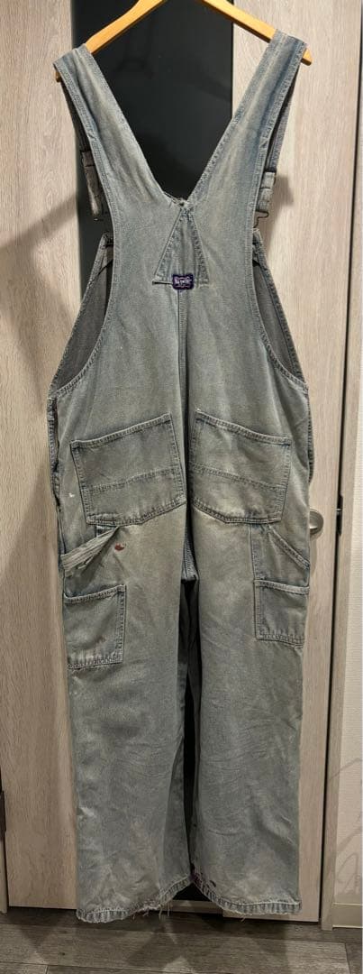 BIG SMITH グレーオーバーオール