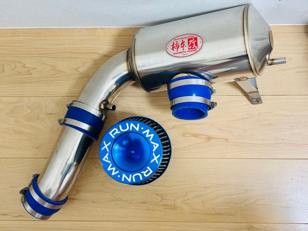 柿本改インテークチャンバー&RUNMAXエアクリ