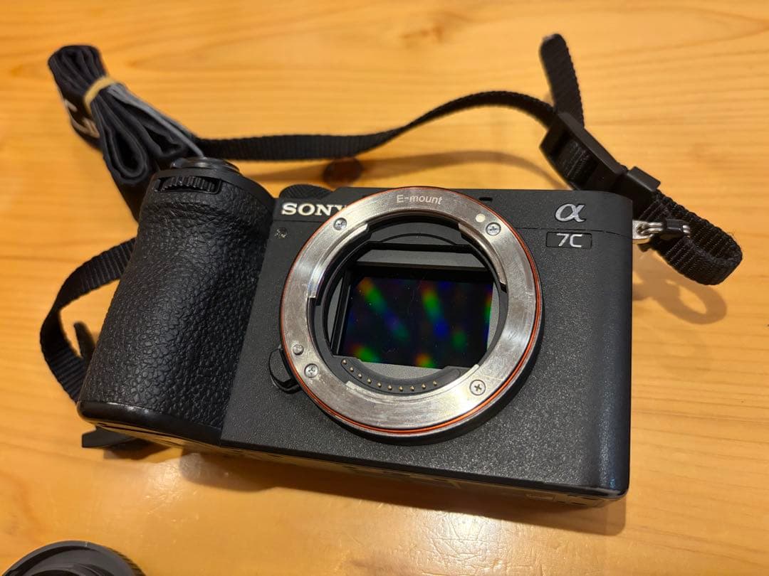 SONY α7cII ミラーレス一眼（水没品）