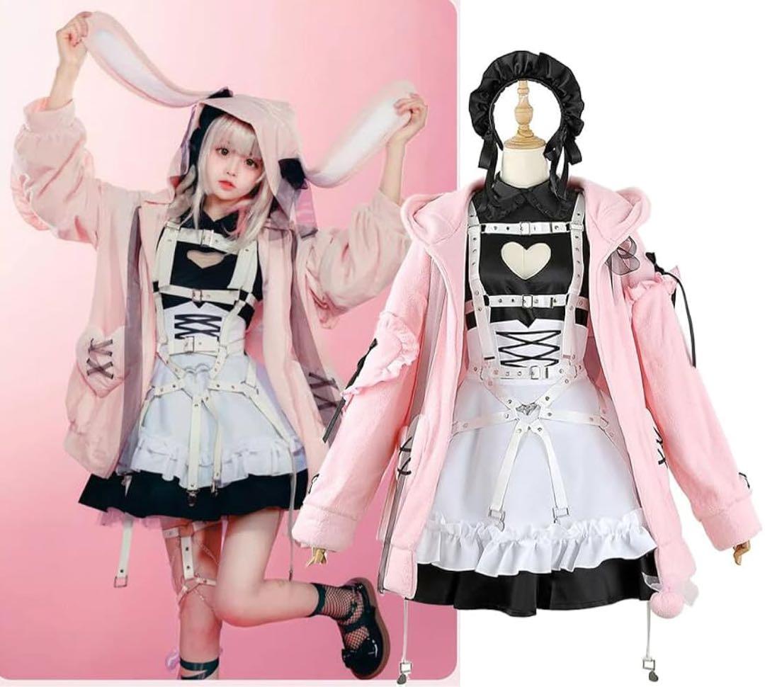 魔界ノりりむ コスプレ衣装 ウィッグ 靴