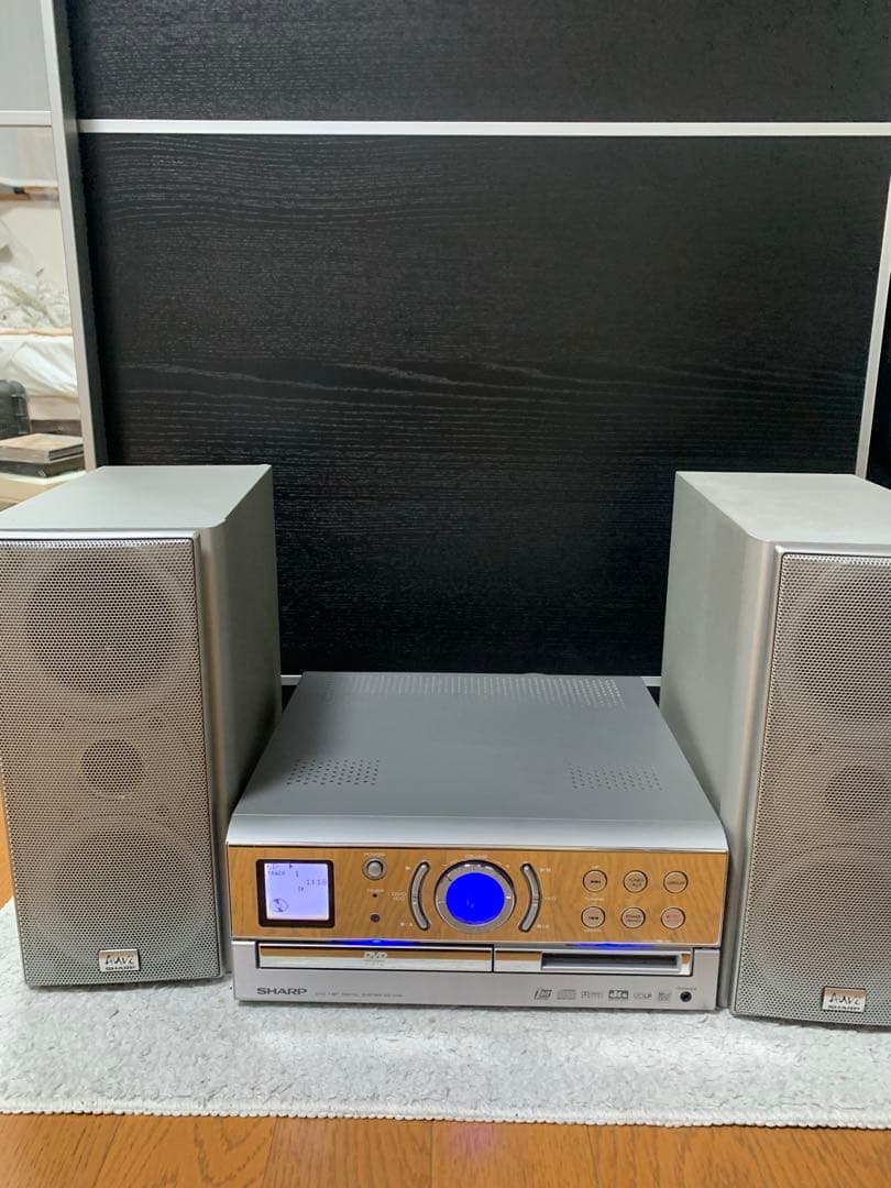 ☆SHARP☆ミニコンポ SD-VH9-Sシャープ CD MD DVD