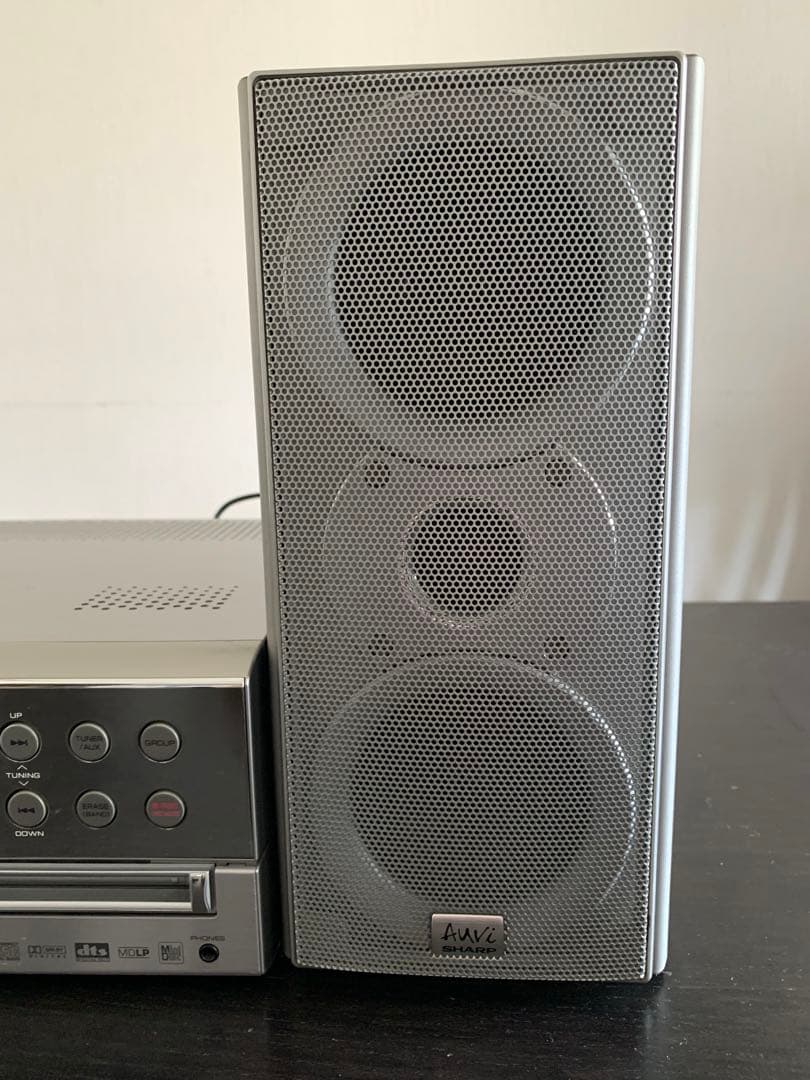 ☆SHARP☆ミニコンポ SD-VH9-Sシャープ CD MD DVD