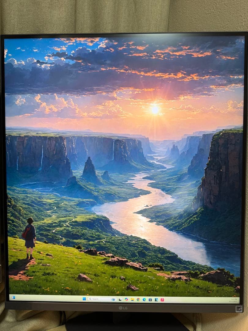 LG デュアルアップ　モニター　28MQ750-C