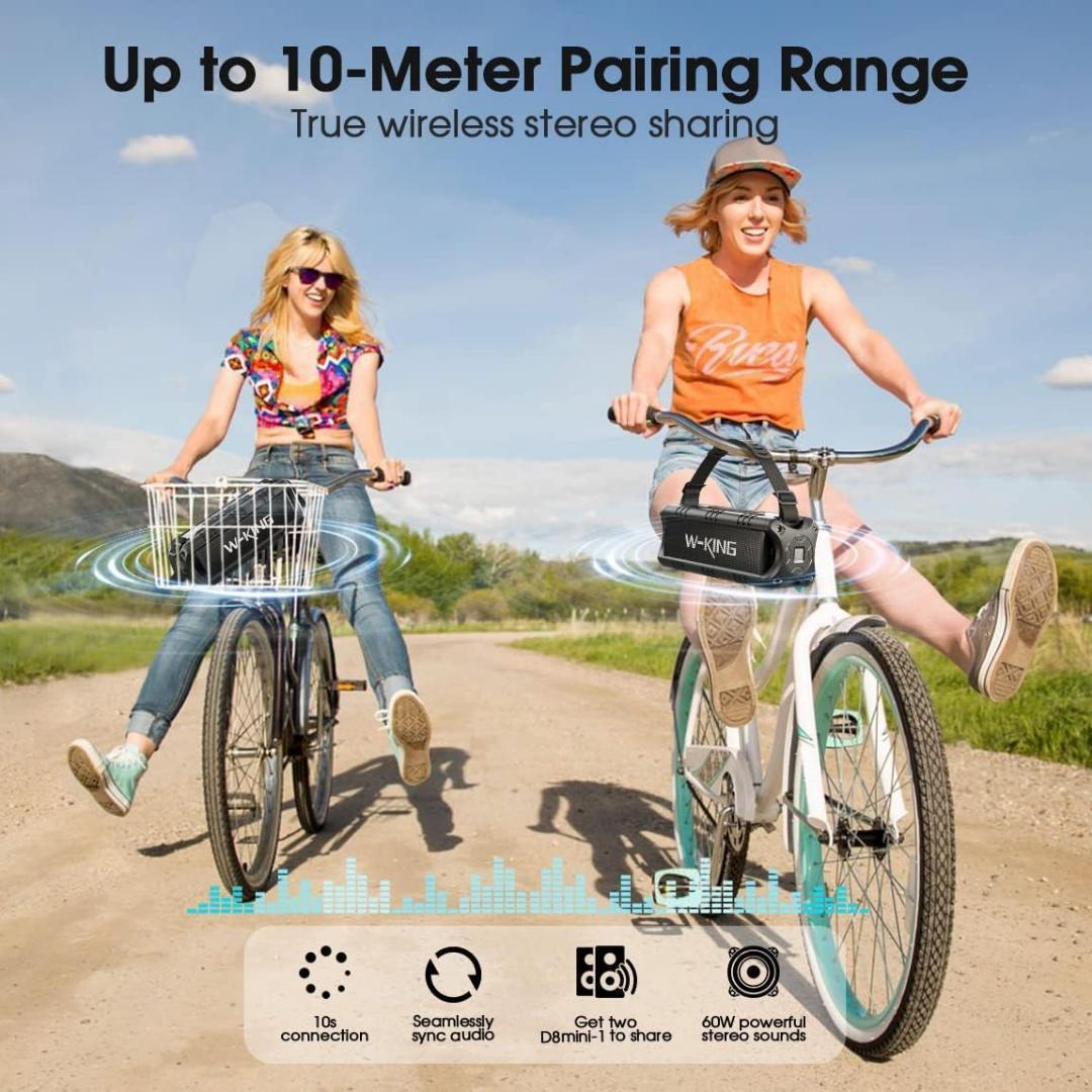 ⭐️低音⭐️ スピーカー　Bluetooth ポータブル　ワイヤレス　家庭防水