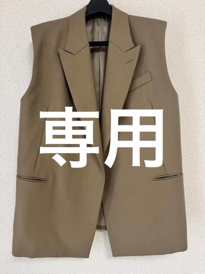 【Sasami 】YLÈVE ノースリーブジャケット