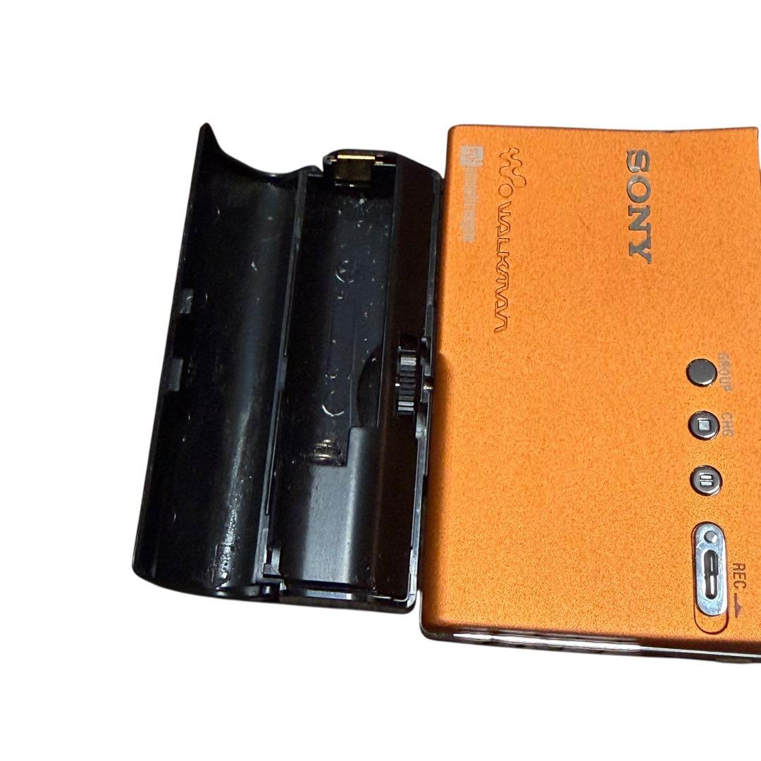 SONY NET MD WALKMAN MZ-N910 オレンジ 完動美品