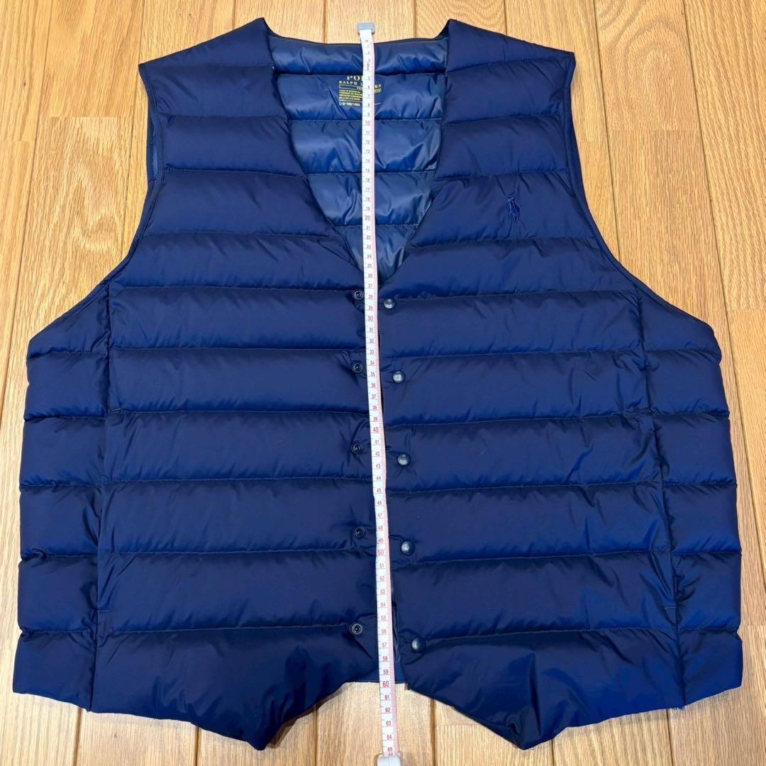 Polo Ralph Lauren ネイビー ダウンベスト L