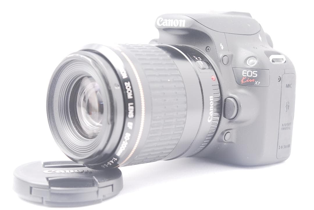 【女性向け最軽量】Canon kiss X7✨Wレンズセット、スマホ転送可