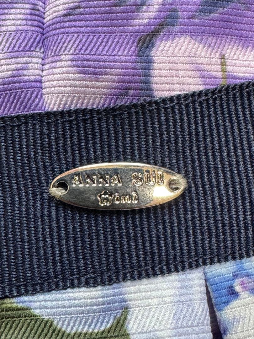 ANNA SUI 花柄ドレス、ニットプランナーボレロセット