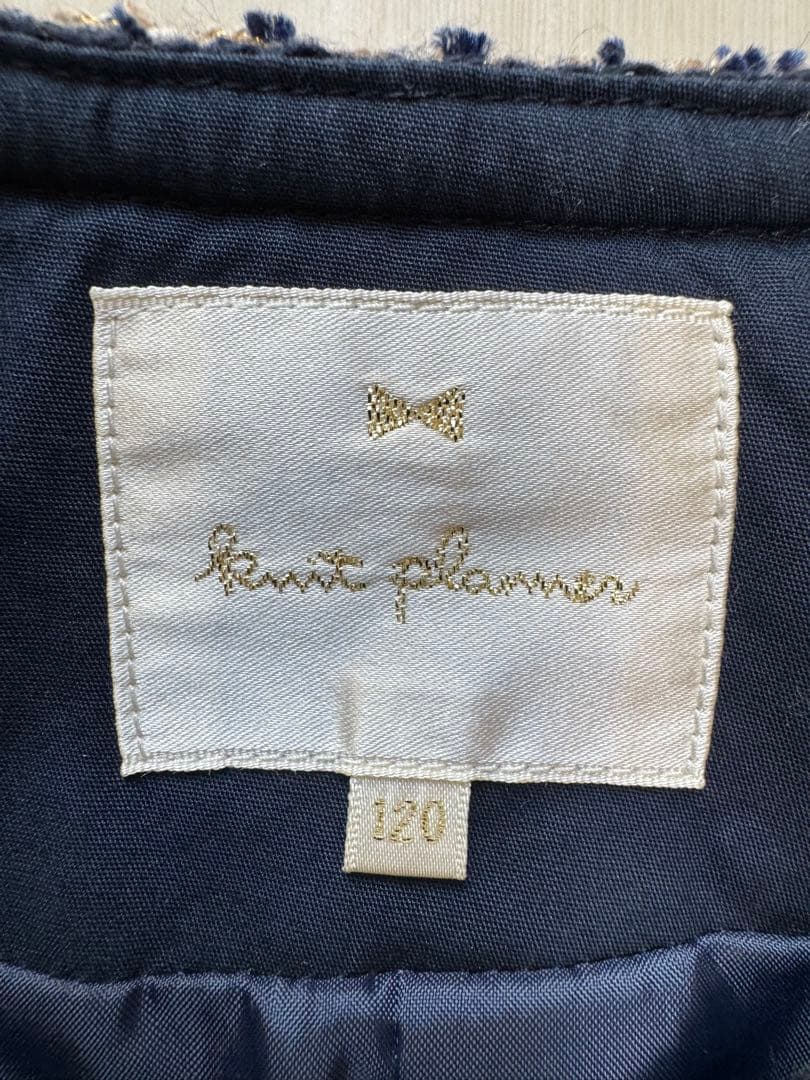 ANNA SUI 花柄ドレス、ニットプランナーボレロセット