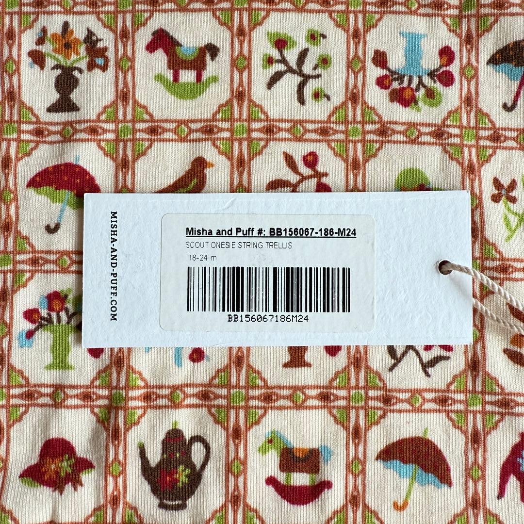 misha&puff ロンパース　18-24m