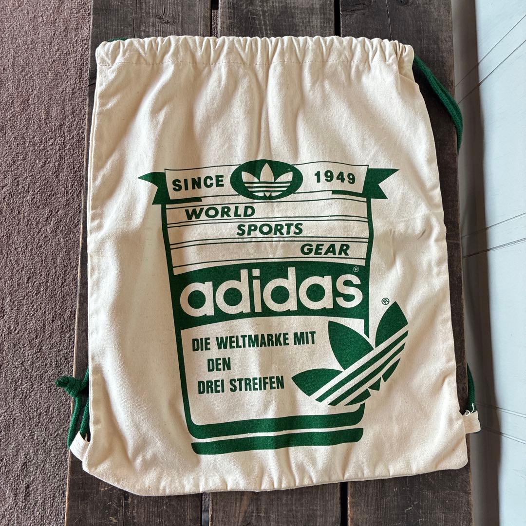 80s adidas アディダス バック ナップサック デサント ビンテージ