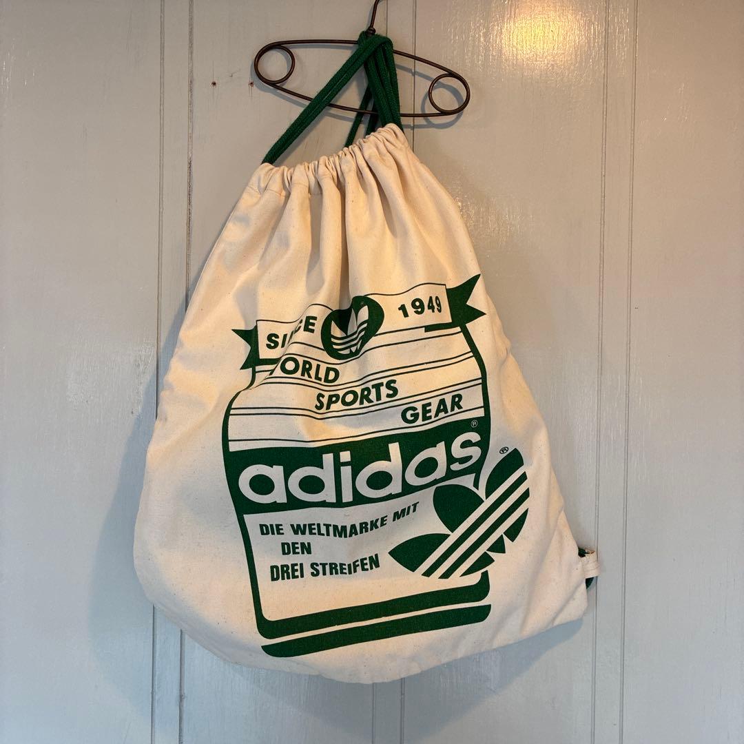 80s adidas アディダス バック ナップサック デサント ビンテージ