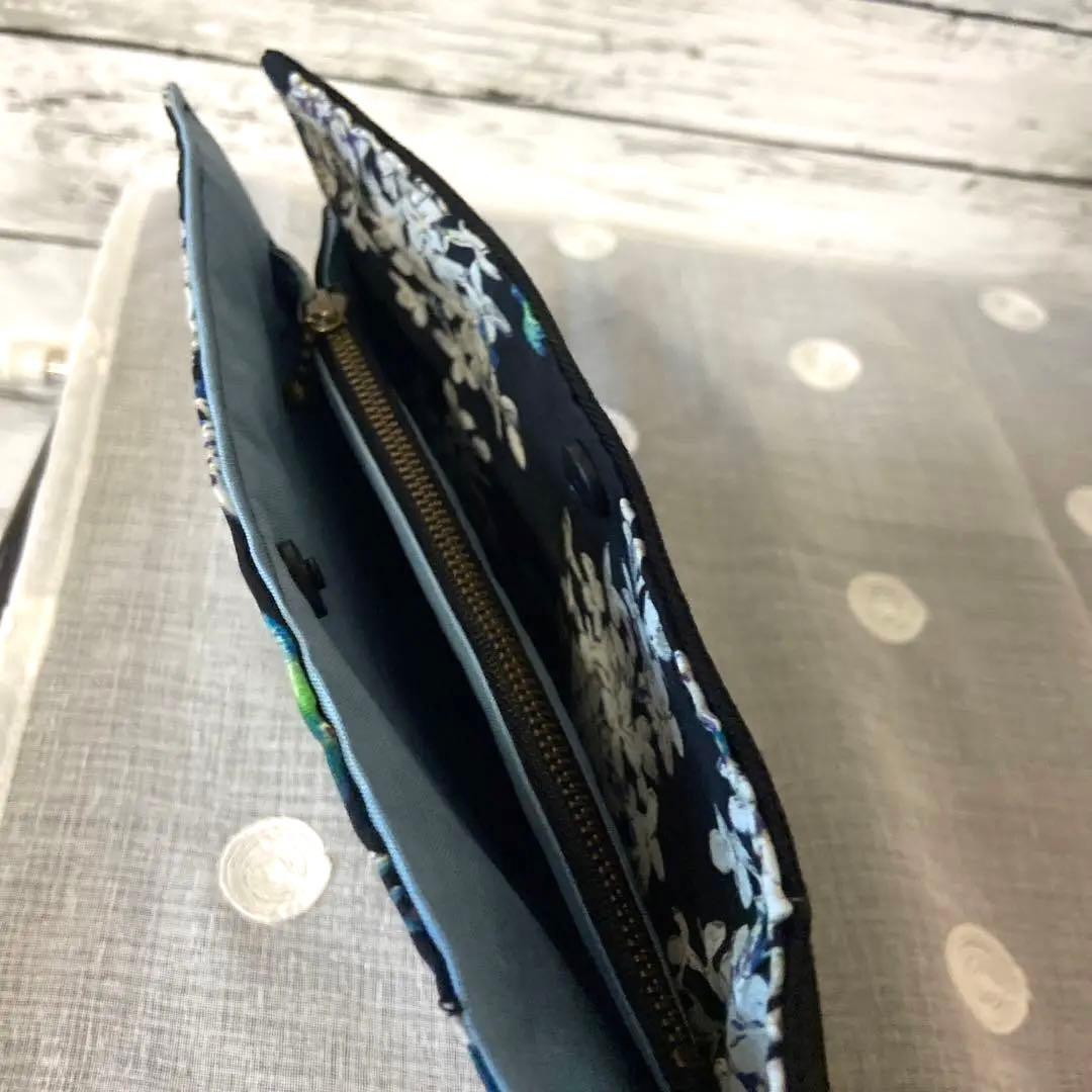 レディーストート(スクエア型)バッグ&ぺったんこポーチハンドメイド