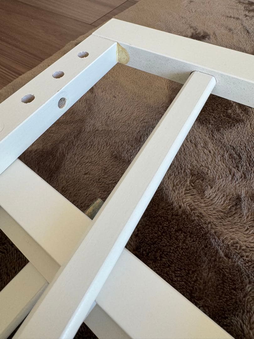 namlさま専用【美品】大和屋　そいねーるプラスロング ホワイト ベビーベッド