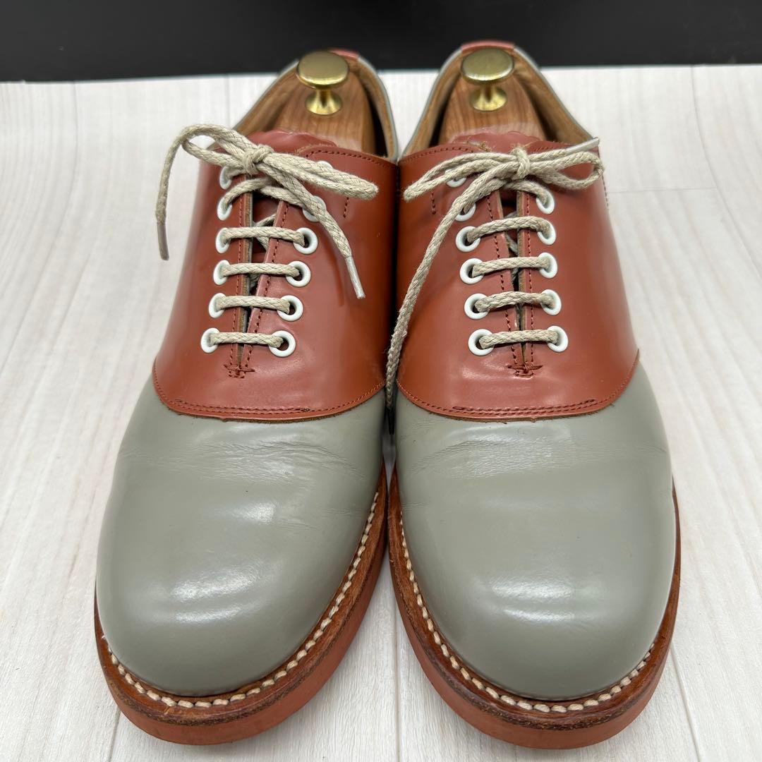 【REGAL】 リーガル サドルシューズ 25.5 レザー 革靴 ブラウン