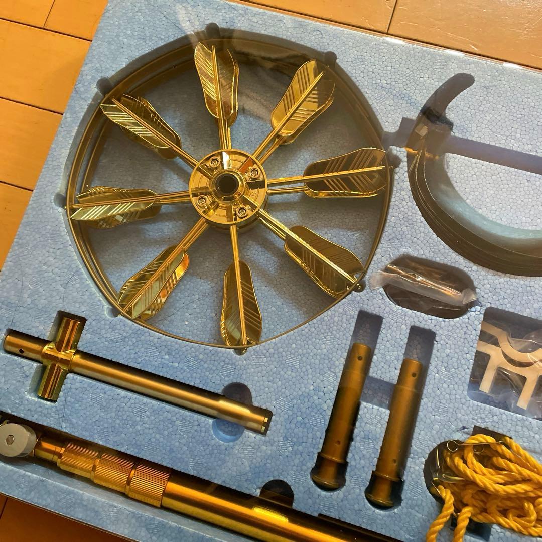 ⭐️半額⭐️即日発送⭐️鯉のぼりセット⭐️ベランダ取付金具セット⭐️使用回数2回⭐️送料無料