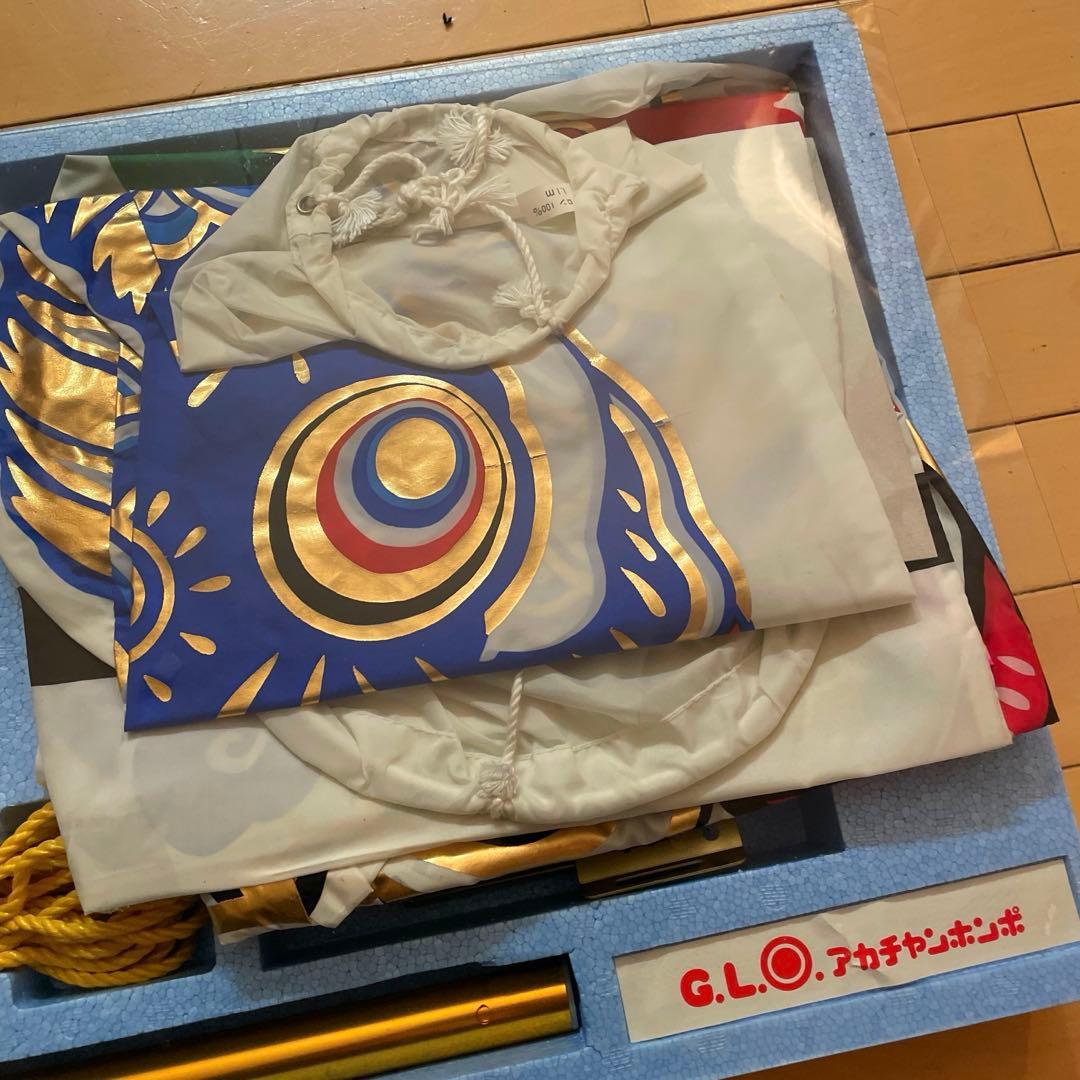 ⭐️半額⭐️即日発送⭐️鯉のぼりセット⭐️ベランダ取付金具セット⭐️使用回数2回⭐️送料無料