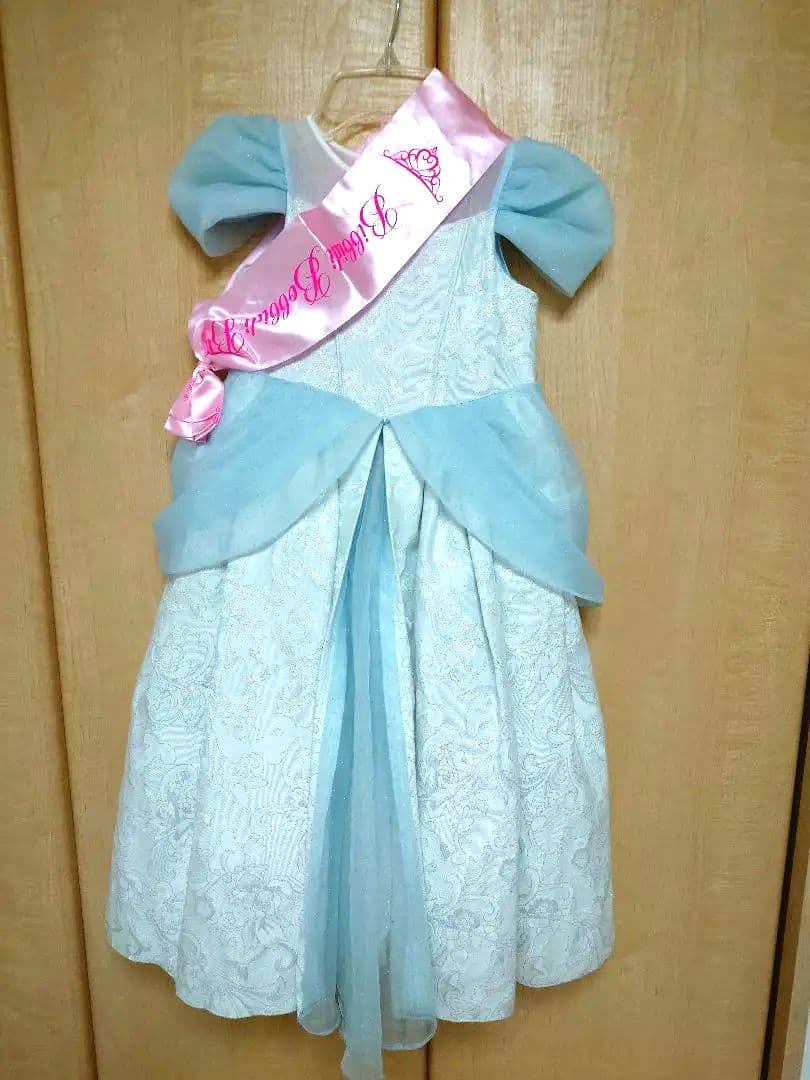 ビビディバビディブティック　シンデレラ　グローブ　付け毛　サッシュ　110