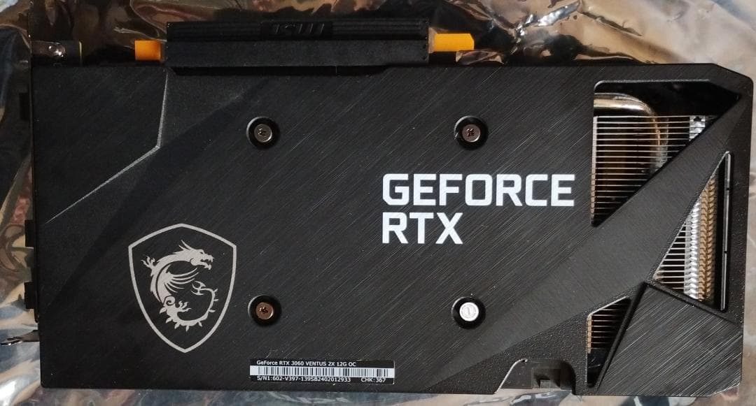 グラフィックボード・グラボ・ビデオカード MSI GEFORCE RTX 3060 VENTUS 2X 12G OC