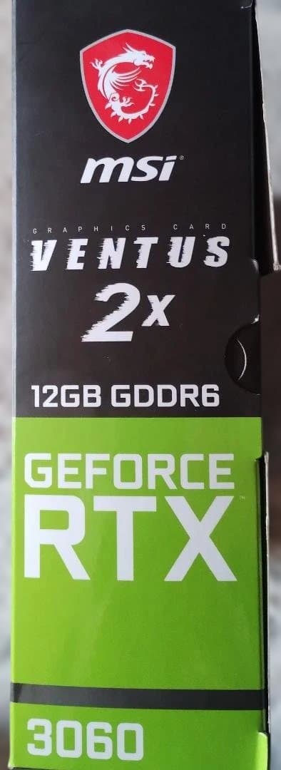 グラフィックボード・グラボ・ビデオカード MSI GEFORCE RTX 3060 VENTUS 2X 12G OC