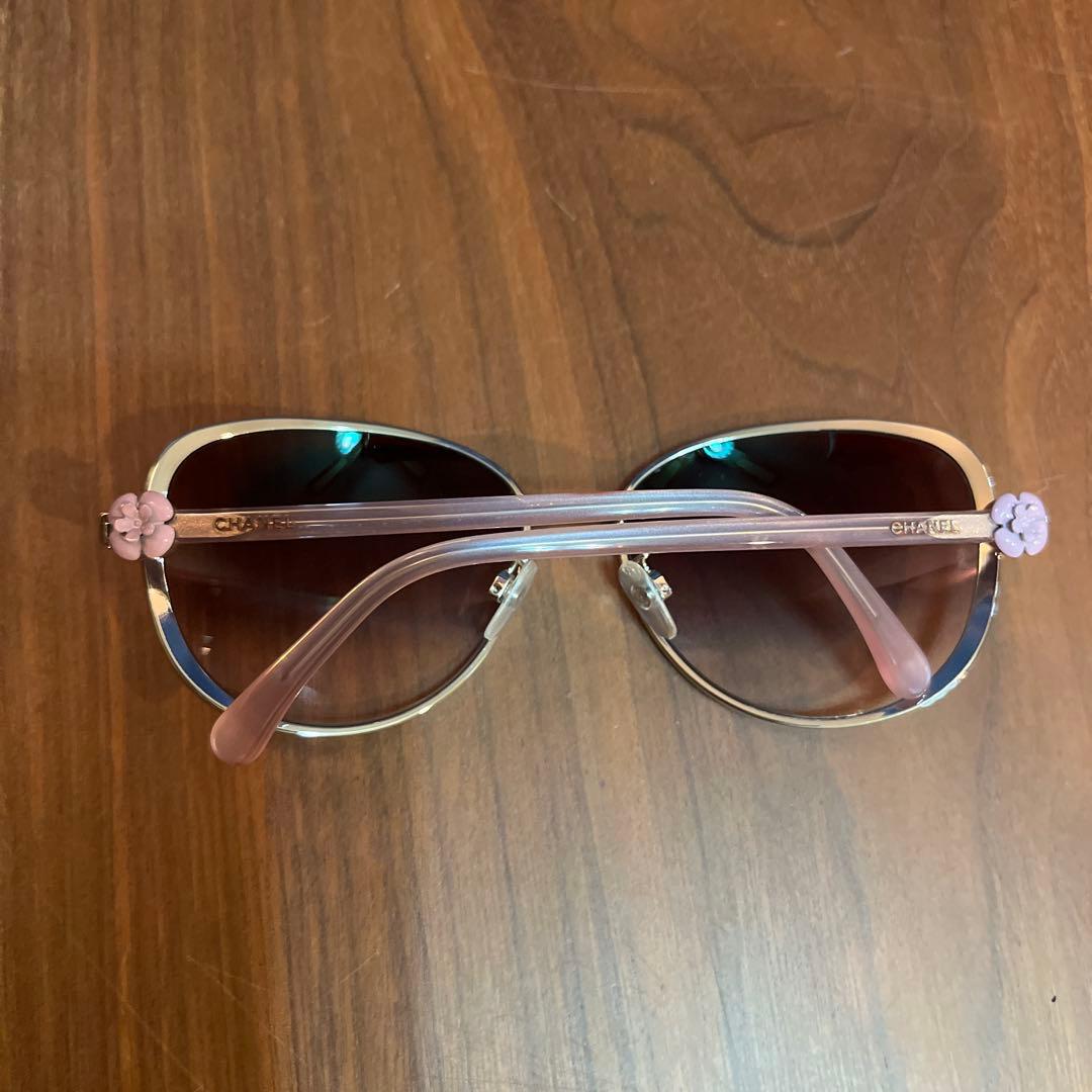 極美品　CHANEL カメリア　サングラス