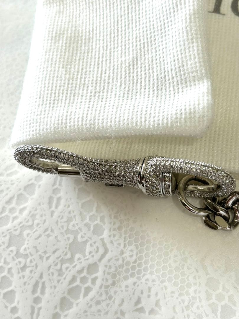 d*7様 Christian Dior ホワイト　チェーンベルト