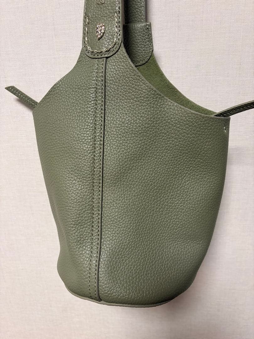 HELEN KAMINSKI オリーブグリーン ショルダーバッグ
