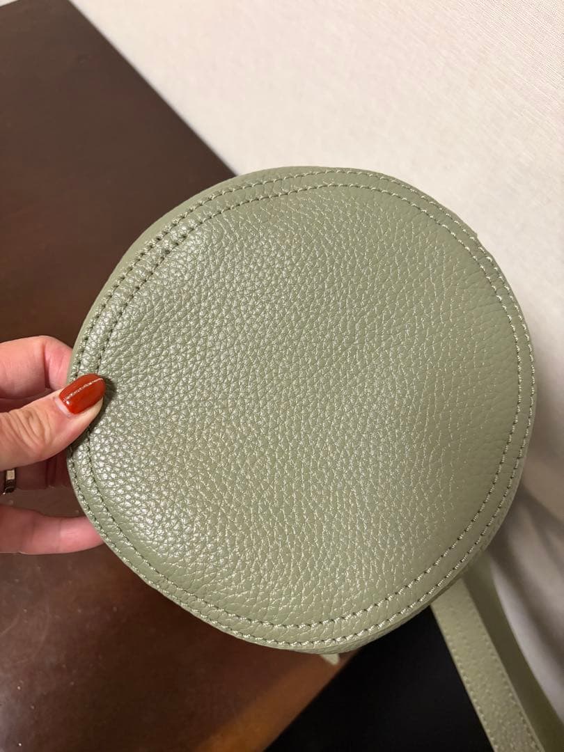 HELEN KAMINSKI オリーブグリーン ショルダーバッグ