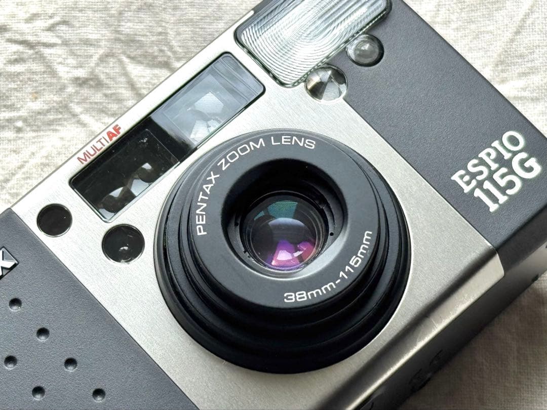 ⌘完動品！ 作例あり 電池付き！ PENTAX ESPIO 115G⌘