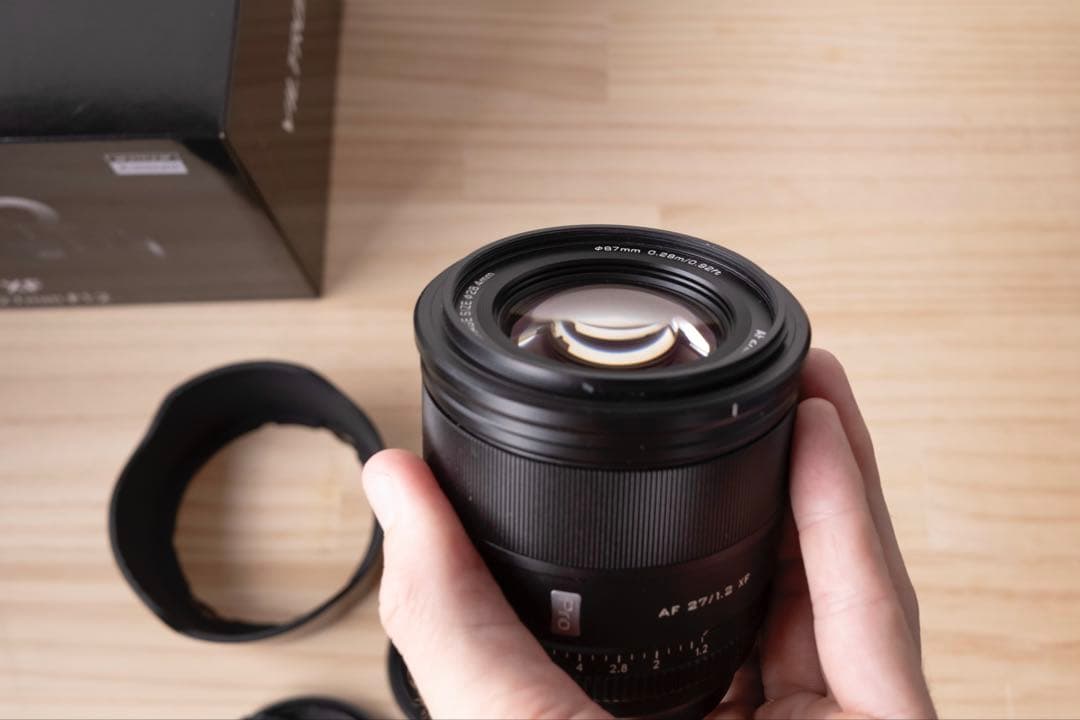 VILTROX AF 27mm F1.2 XF レンズ