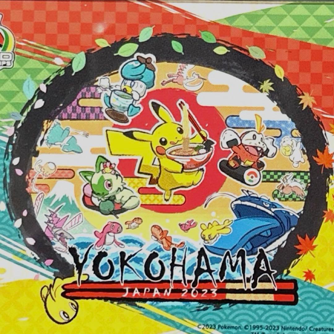 【PSA10】2023 WCS 横浜 記念ステッカー ポケモンカード ピカチュウ