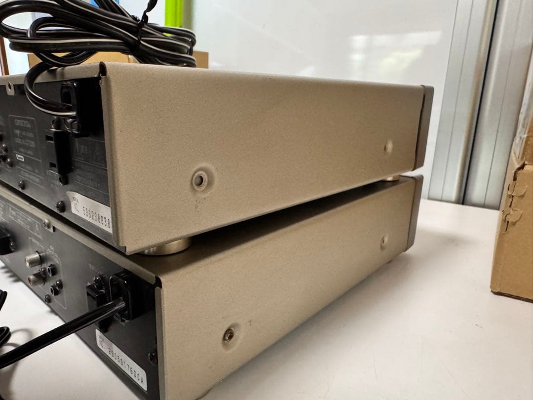 ONKYO オンキヨー　ディスクプレーヤー C-722M T-422M セット