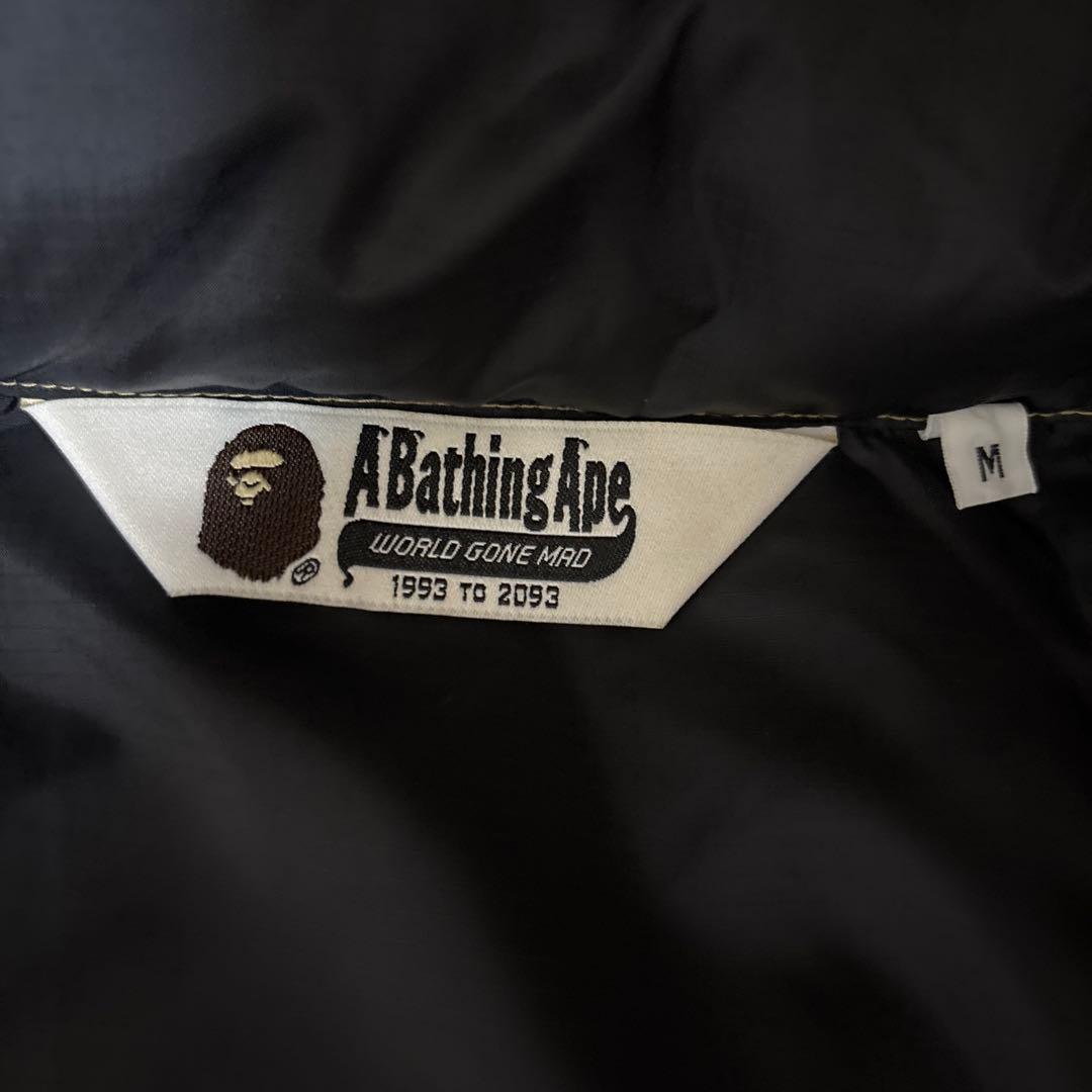 A Bathing Ape カモフラージュ ダウンベスト Mサイズ