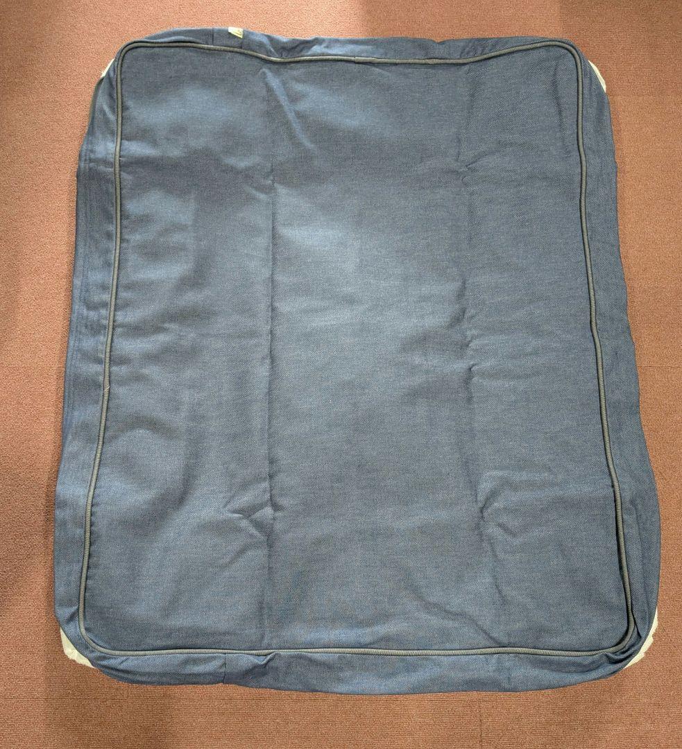 エルエルビーン ミディアム デニム・ドッグ・ベッド、長方形