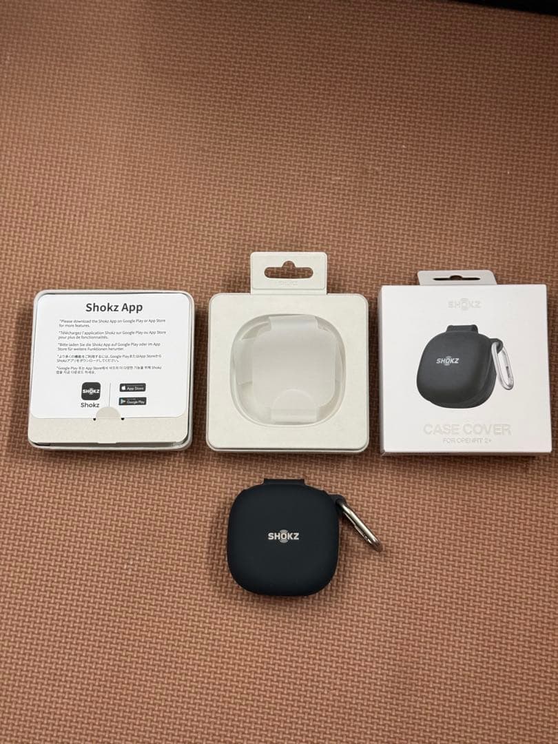 Shokz open fit2 純正ケース付き　美品