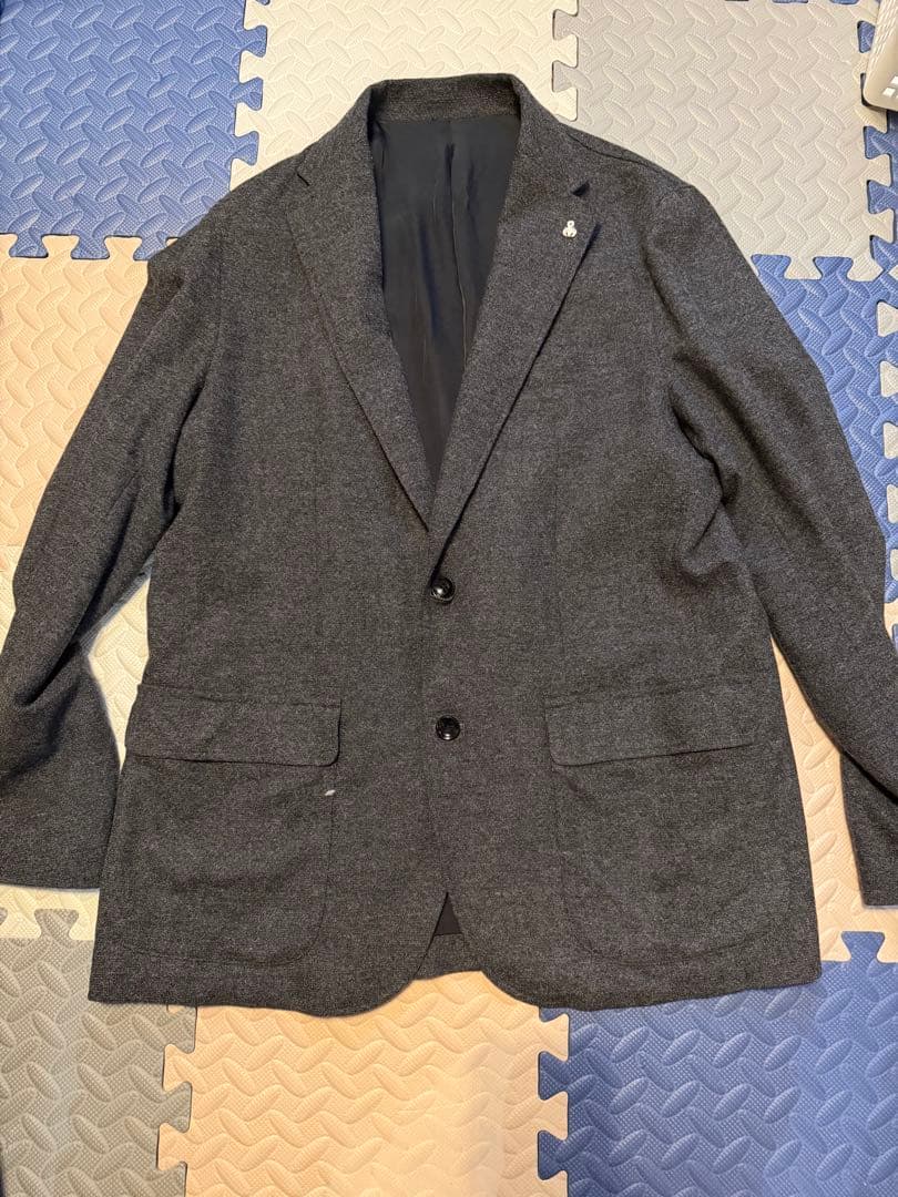 SOPHNET. ダークグレー ウールカシミヤ混 セットアップ