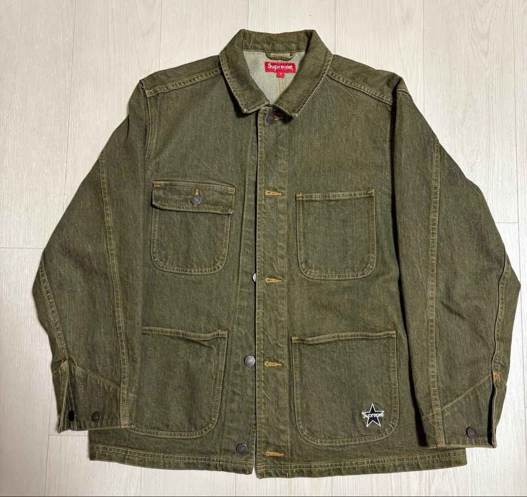 【Supreme】22ss Denim Chore Coat