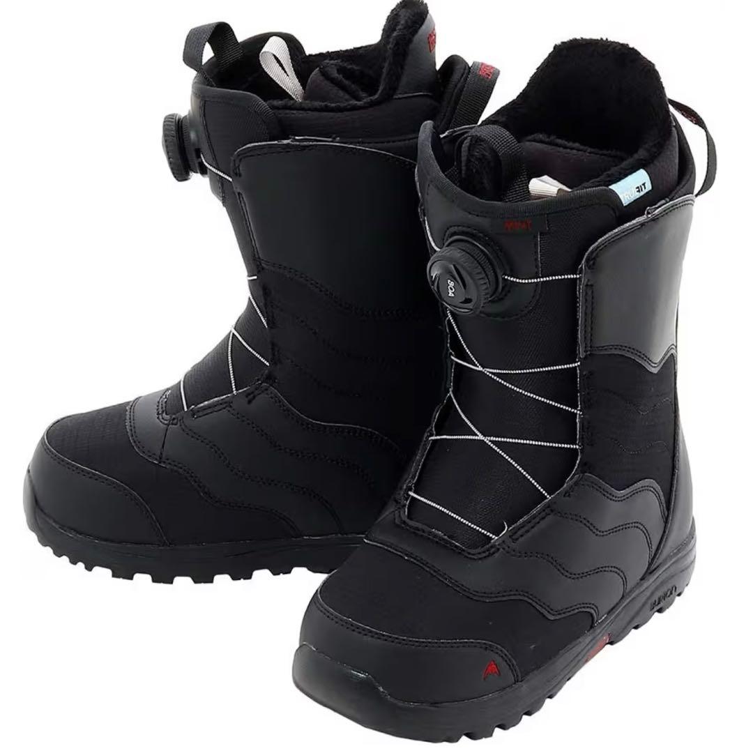 [バートン] ミント BOA スノーボードブーツ 25㎝ブラックブーツバッグ付き