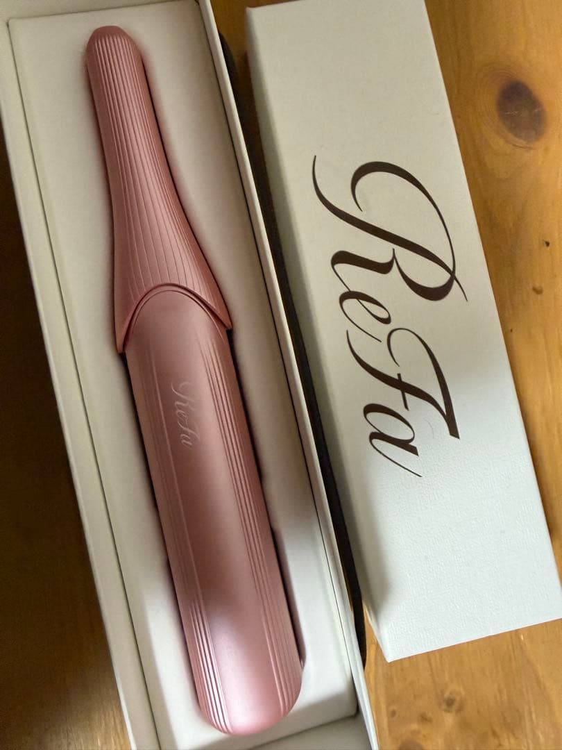 箱付き ReFa FINGER IRON ST 6 シルキーピンク