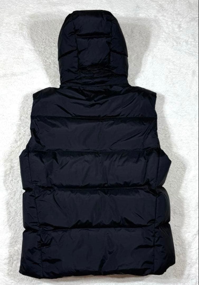 ポロラルフローレン 刺繍ロゴ ビッグポニー ダウンベスト 黒 Mサイズ