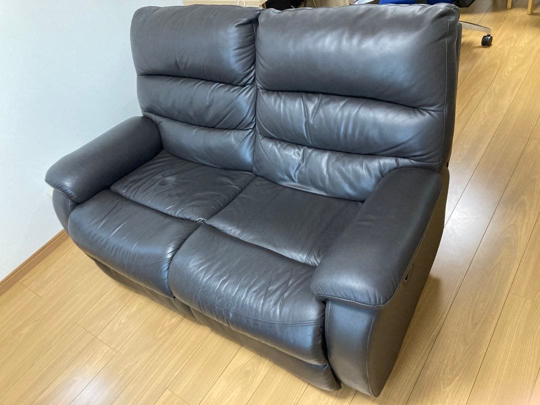 ニトリ　電動リクライニングソファ　2人用