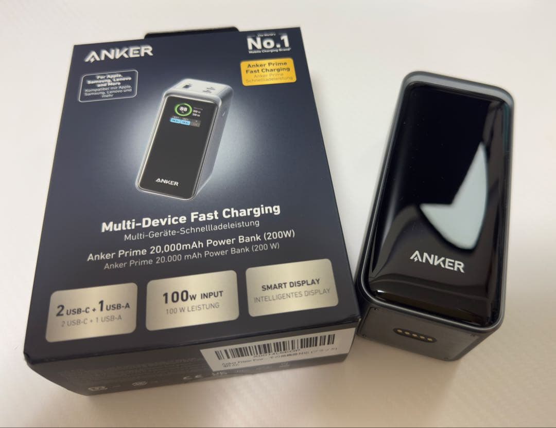 スマホアクセサリー ANKER Anker Prime 20,000mAh Power Bank