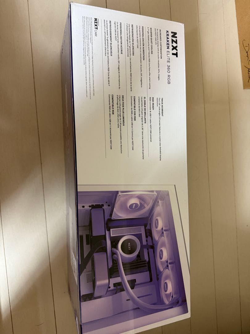 PC用ファン・クーラー NZXT KRAKEN ELITE 360 RGB