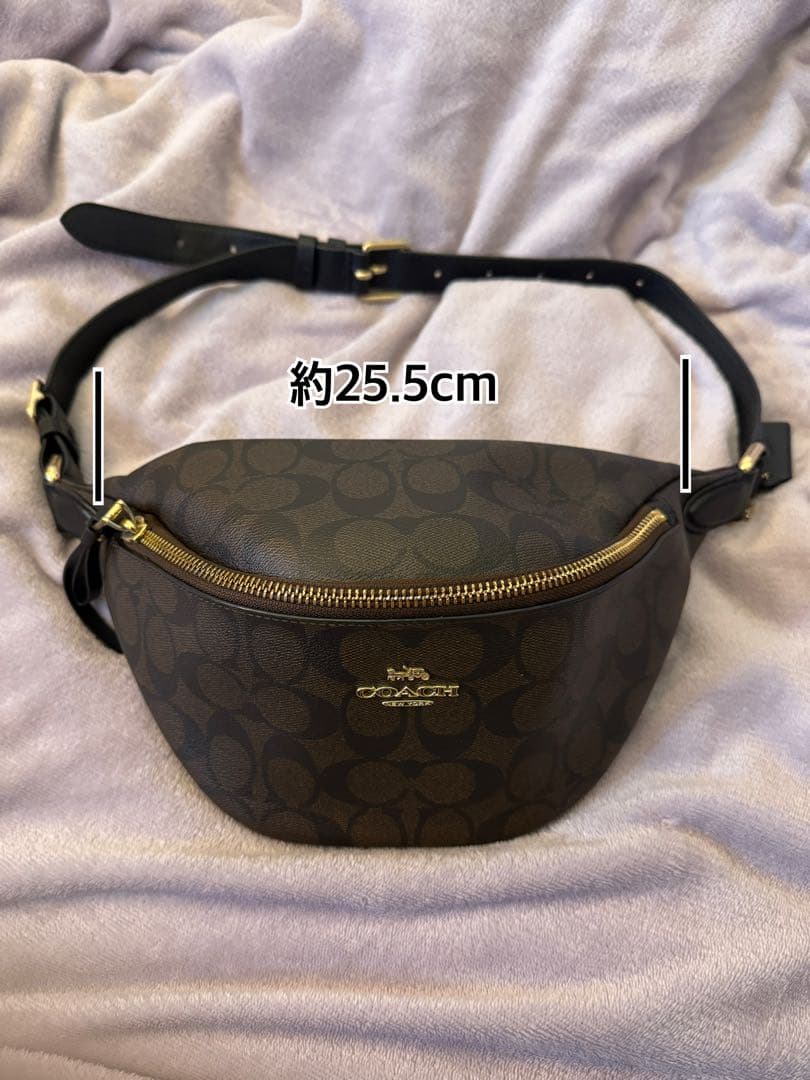 COACH ウエストバッグ 茶色