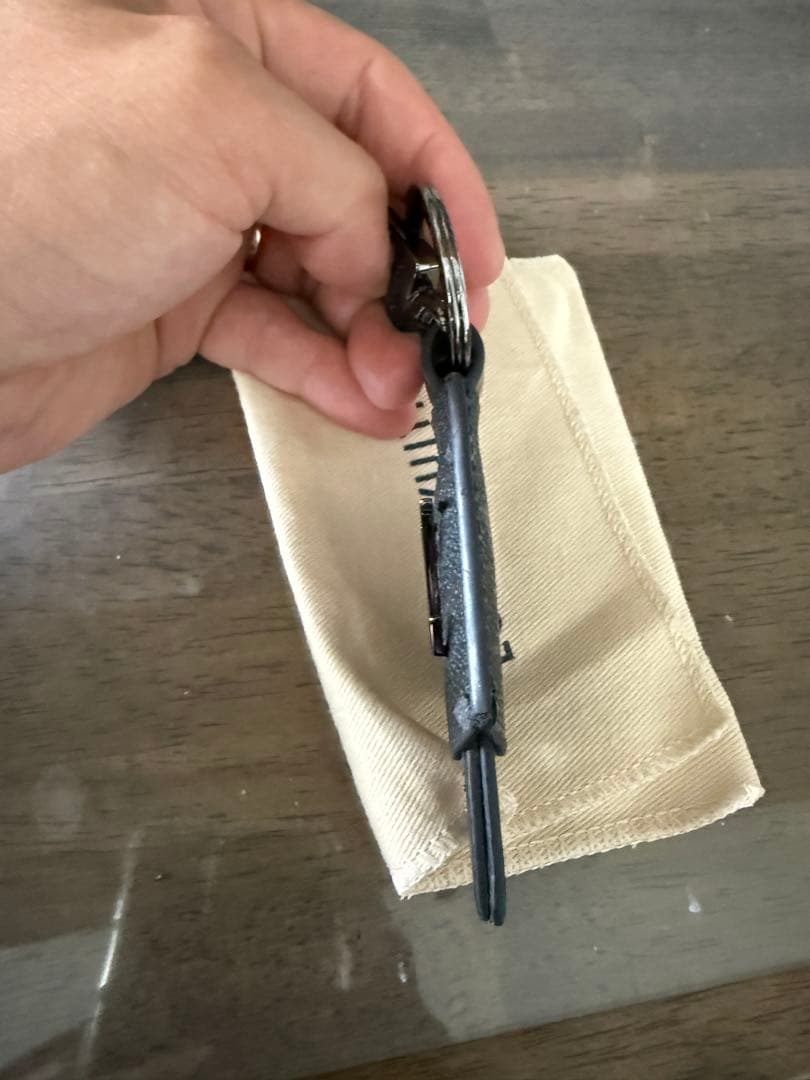 Louis Vuitton ブラックキーホルダー