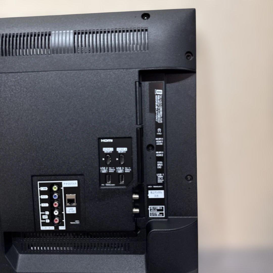 panasonic TH-43FX750 2020年製　液晶テレビ スタンドなし