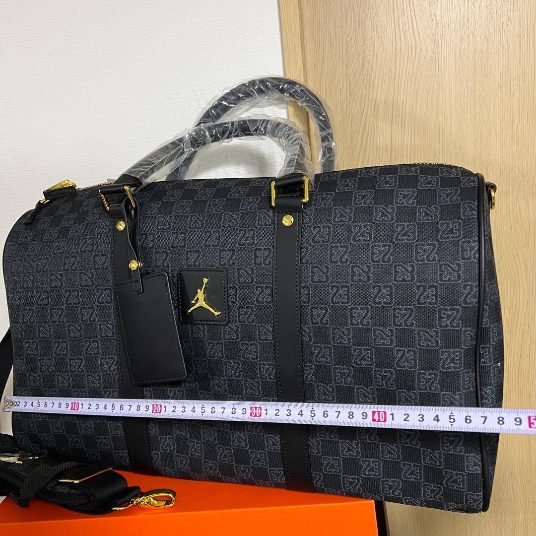 バッグ JORDAN MONOGRAM DUFFLE BAG BLACK