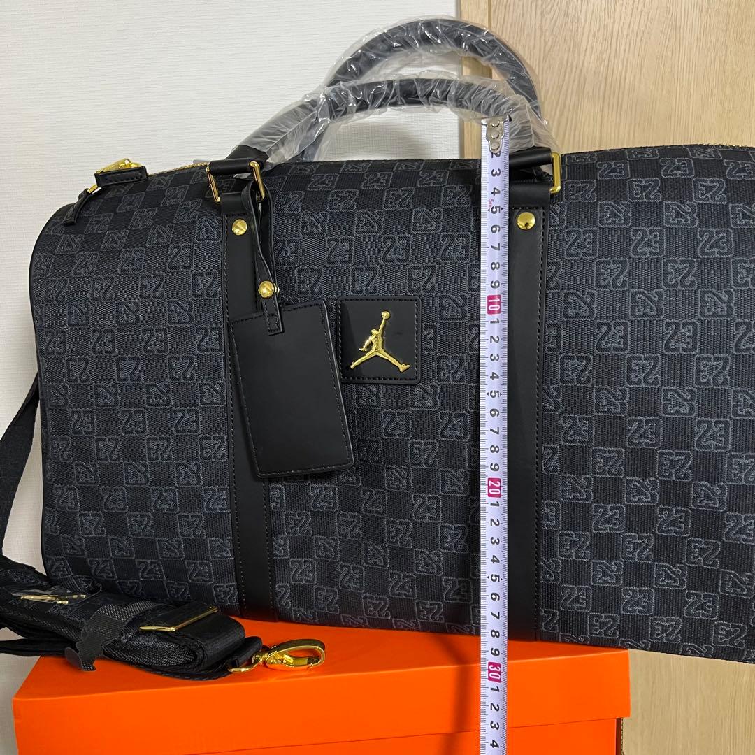 バッグ JORDAN MONOGRAM DUFFLE BAG BLACK
